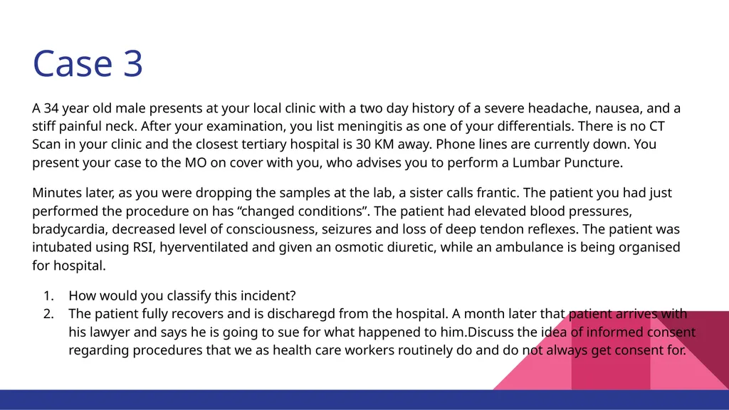 Reporting Serious Adverse Events Karasha Moodley, - slide 23 of 23