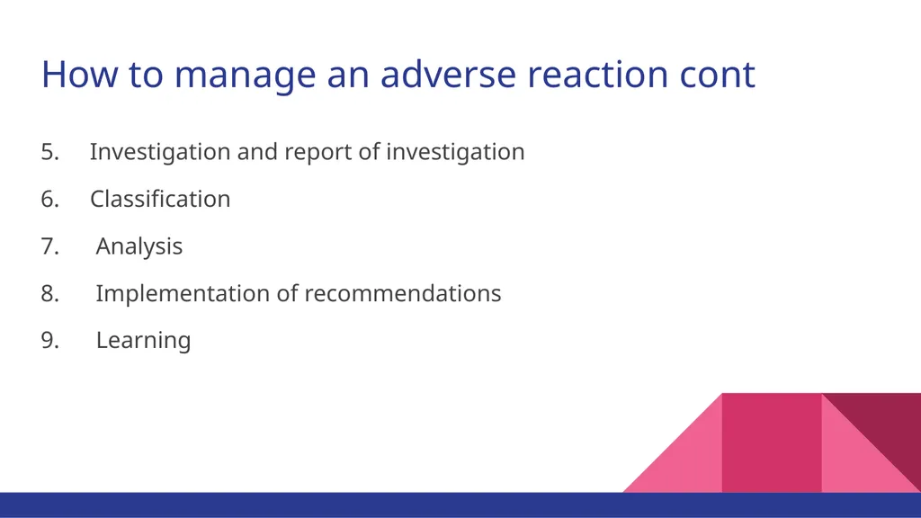 Reporting Serious Adverse Events Karasha Moodley, - slide 10 of 23