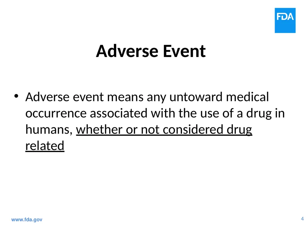 Safety Considerations: Regulatory Definitions and - slide 4 of 18