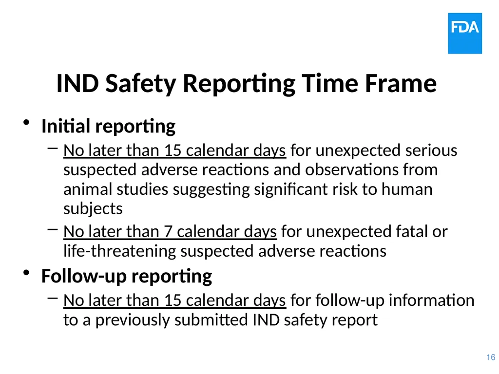 Safety Considerations: Regulatory Definitions and - slide 16 of 18