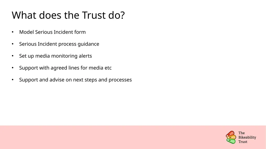 Serious Incidents: Reporting & Investigations - slide 11 of 18