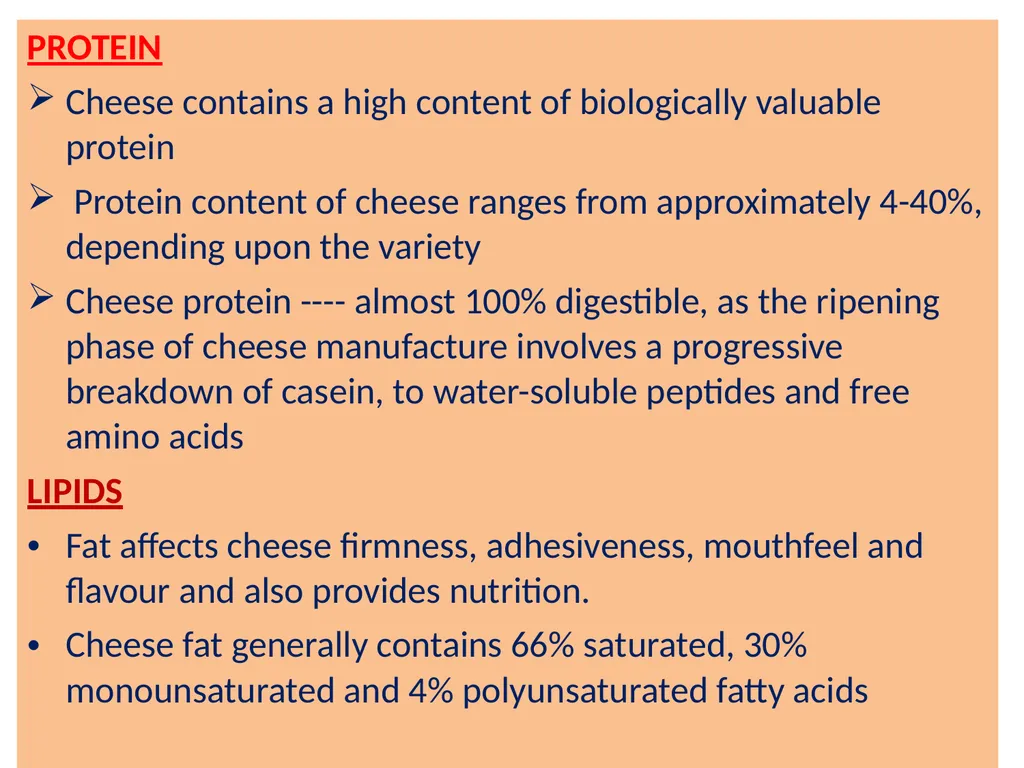 Cheese Technology Dr Sanjeev Kumar Associate - slide 6 of 16