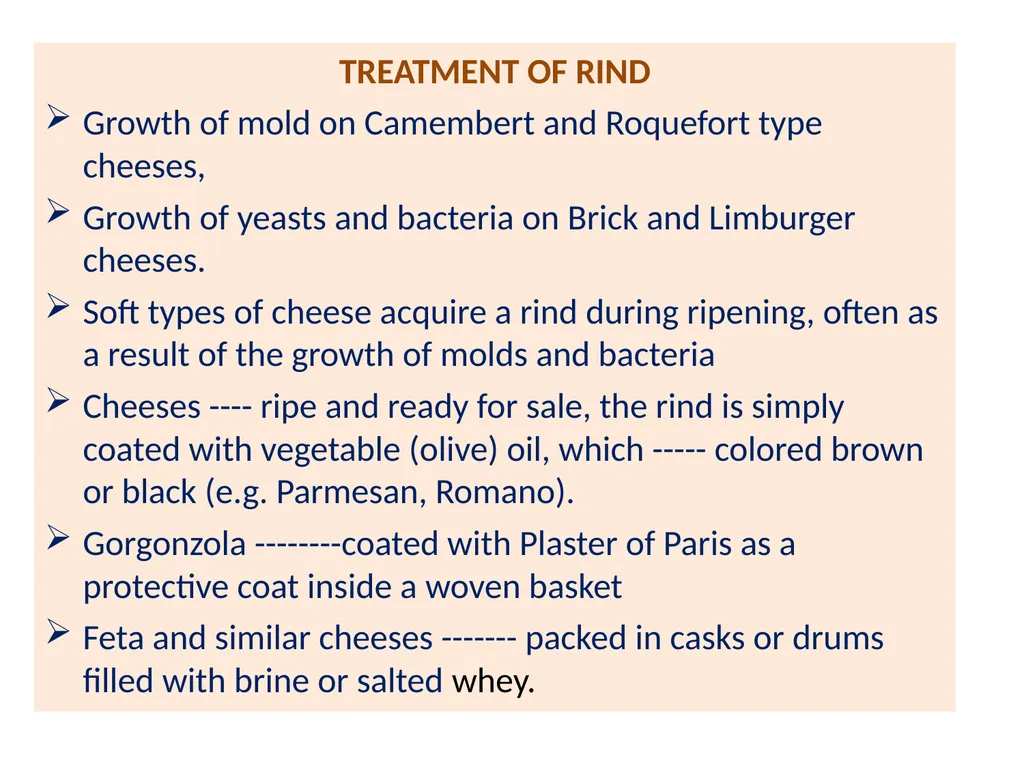 Cheese Technology Dr Sanjeev Kumar Associate - slide 15 of 16