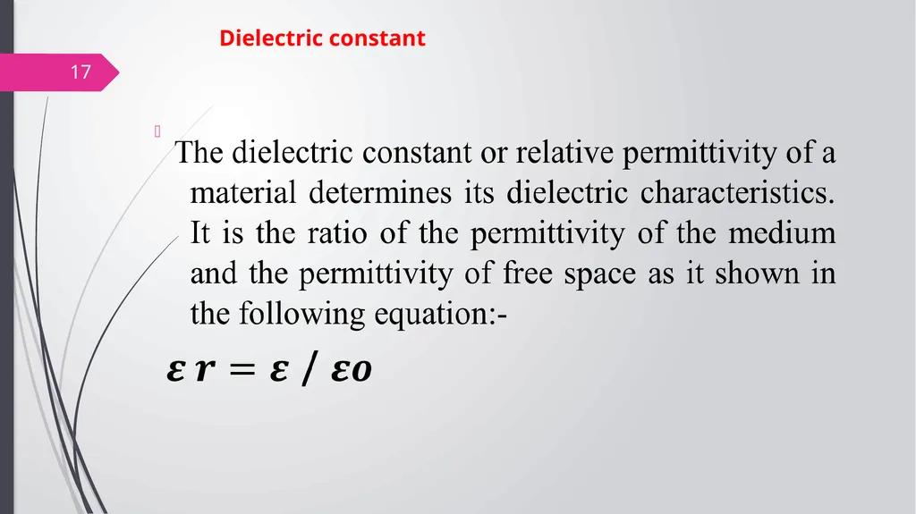 Solid state physics Lecture (5) -Dielectric- Prof. - slide 16 of 22