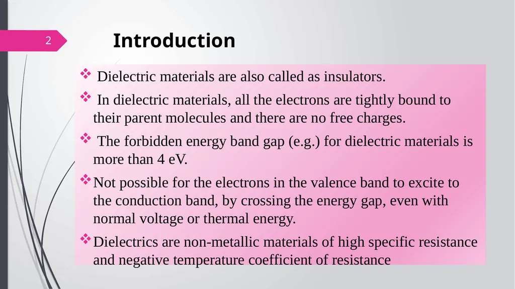 Solid state physics Lecture (5) -Dielectric- Prof. - slide 1 of 22