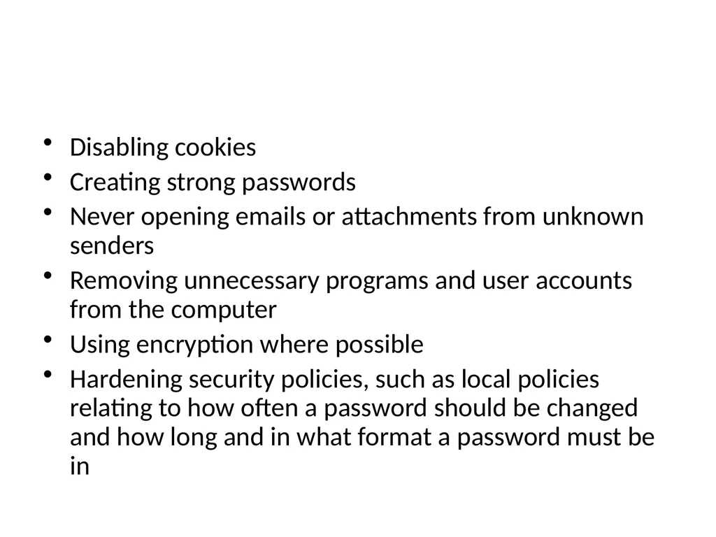 Chapter 6 Application Hardening Visit for more - slide 4 of 12