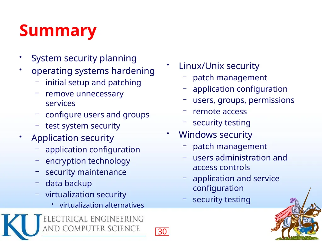 Computer Security: Principles and Practice - slide 30 of 30