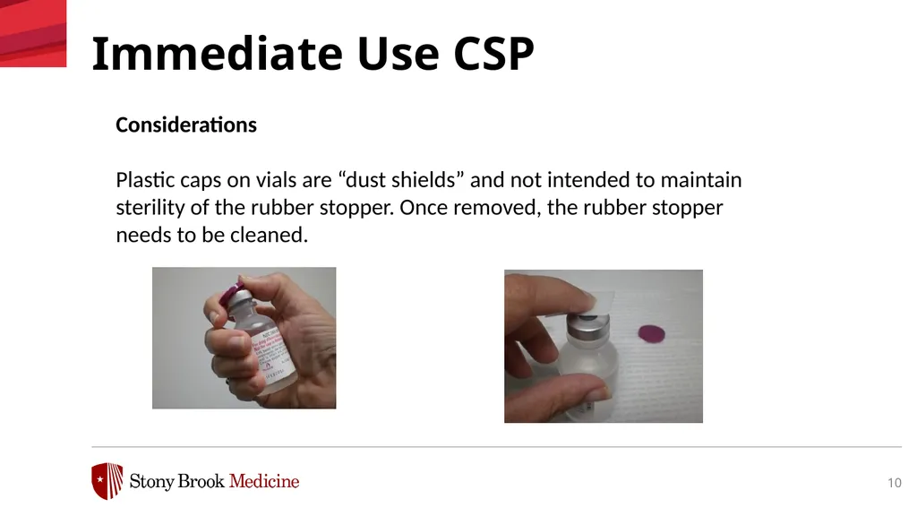 Immediate Use Compounding of Medications March - slide 10 of 13