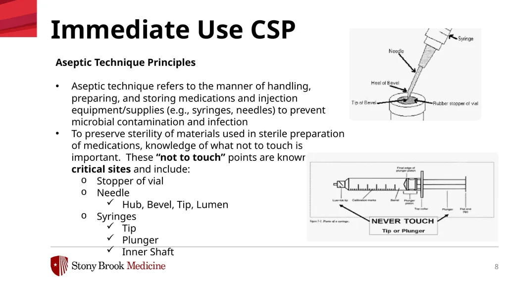 Immediate Use Compounding of Medications March - slide 8 of 13