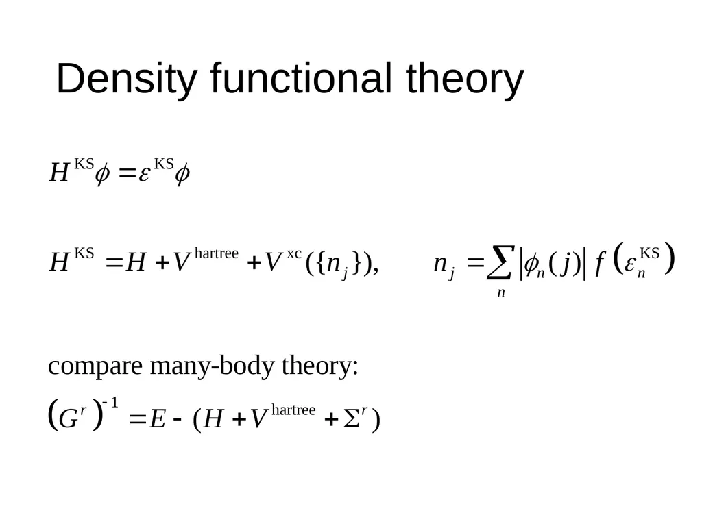 Week 6, Feynman’s diagrams, Hedin’s equations - slide 8 of 16