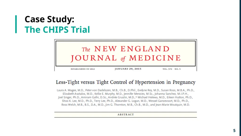 Integrating Patient Values into Clinical Trials - slide 5 of 19