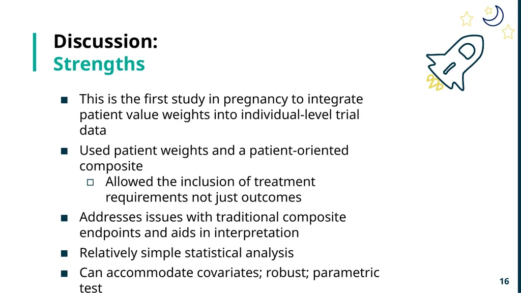 Integrating Patient Values into Clinical Trials - slide 16 of 19