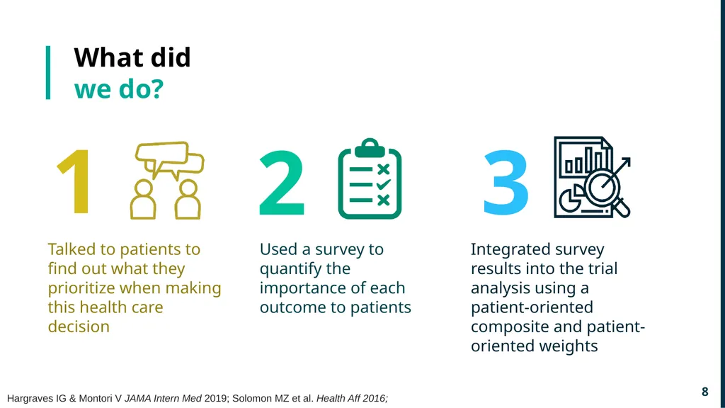 Integrating Patient Values into Clinical Trials - slide 8 of 19