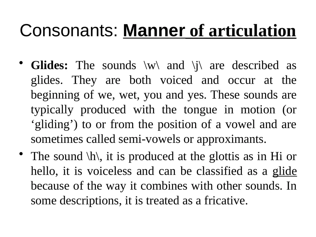 Chapter three The sounds of language (Phonetics) - slide 20 of 33