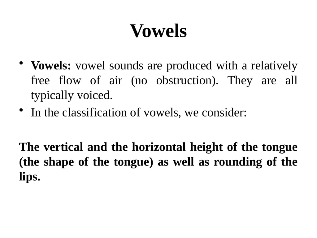 Chapter three The sounds of language (Phonetics) - slide 24 of 33