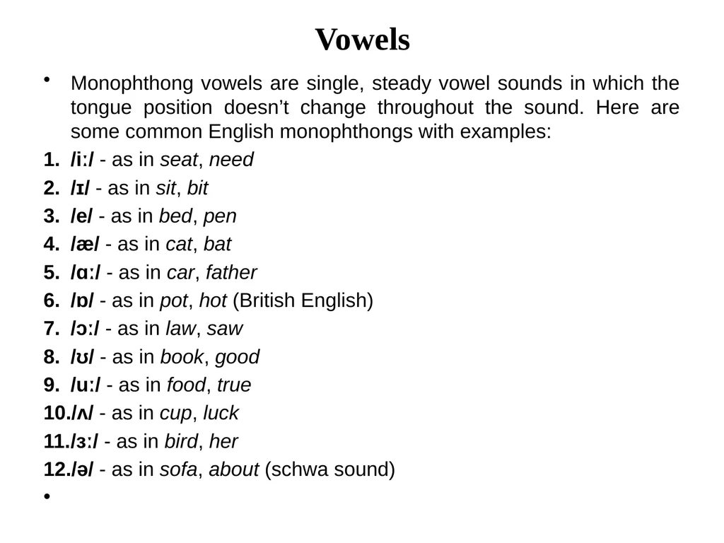 Chapter three The sounds of language (Phonetics) - slide 27 of 33