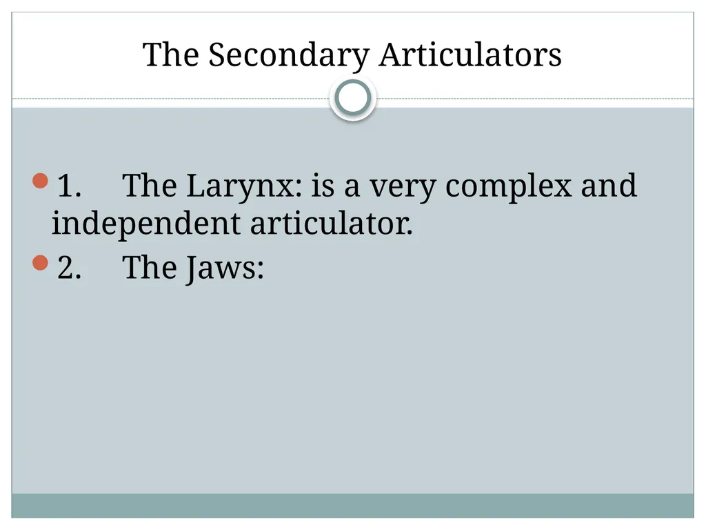 Phonetics&phonology :Second year (Lecture Two) - slide 11 of 13