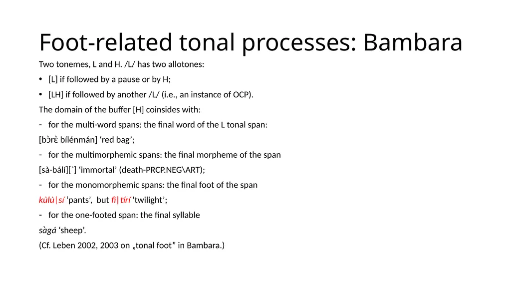 Prosodic foot: what is it and how is it relevant - slide 15 of 20