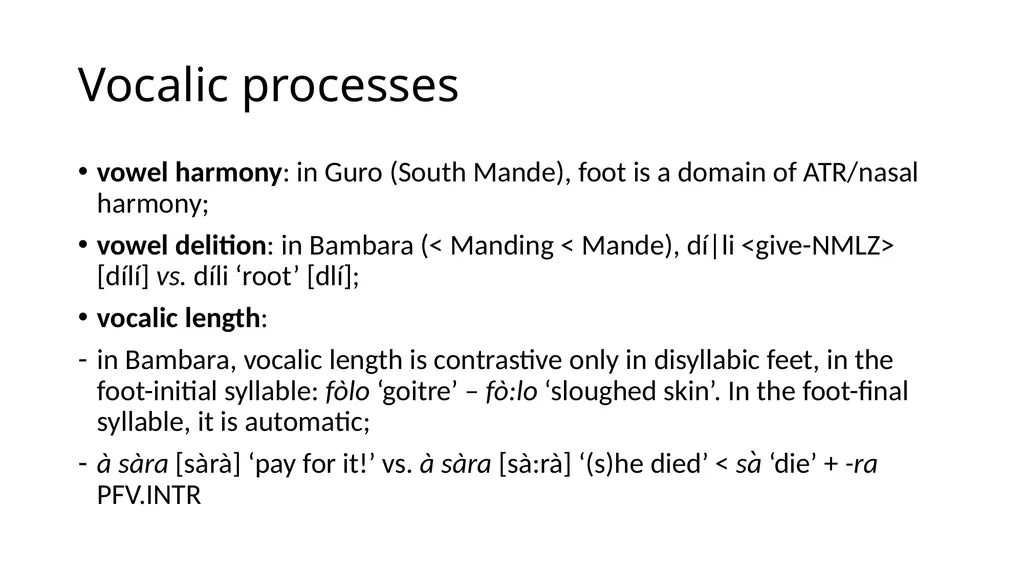 Prosodic foot: what is it and how is it relevant - slide 8 of 20