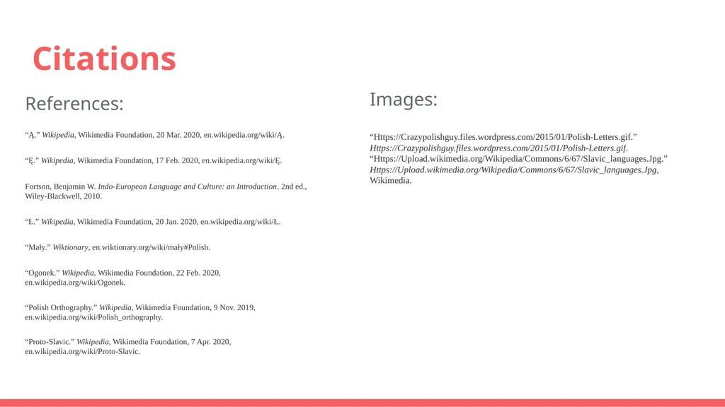 The Polish language and PIE Diacritics, - slide 13 of 13