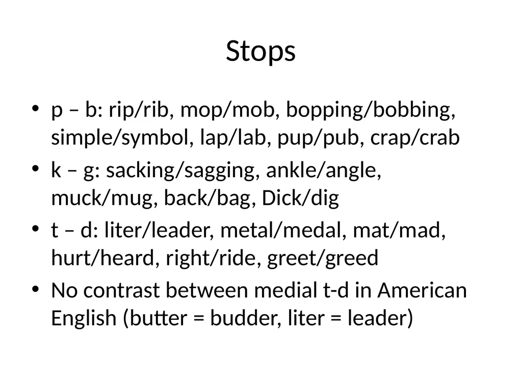 Differences between English and Danish - slide 6 of 15