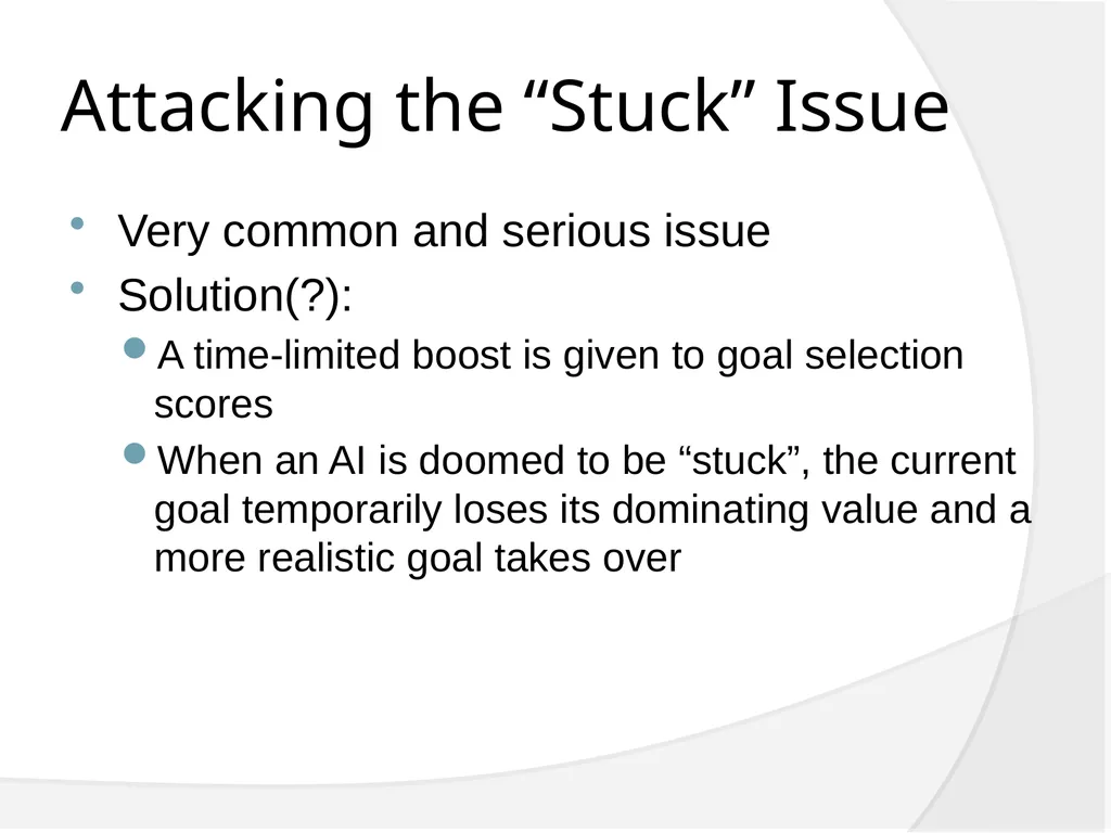 Achieving Gaming Goals What we will cover. - slide 22 of 36