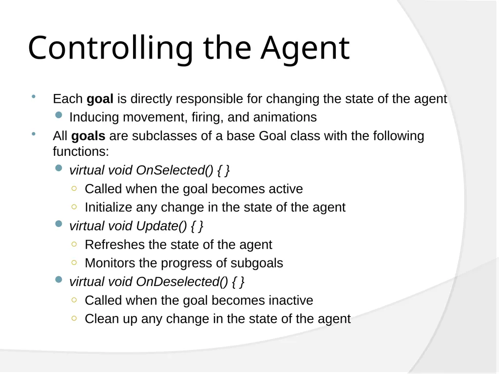 Achieving Gaming Goals What we will cover. - slide 23 of 36