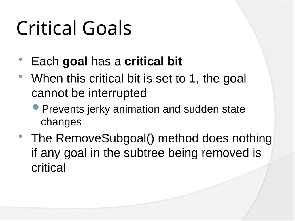 Achieving Gaming Goals What we will cover. - slide 26 of 36