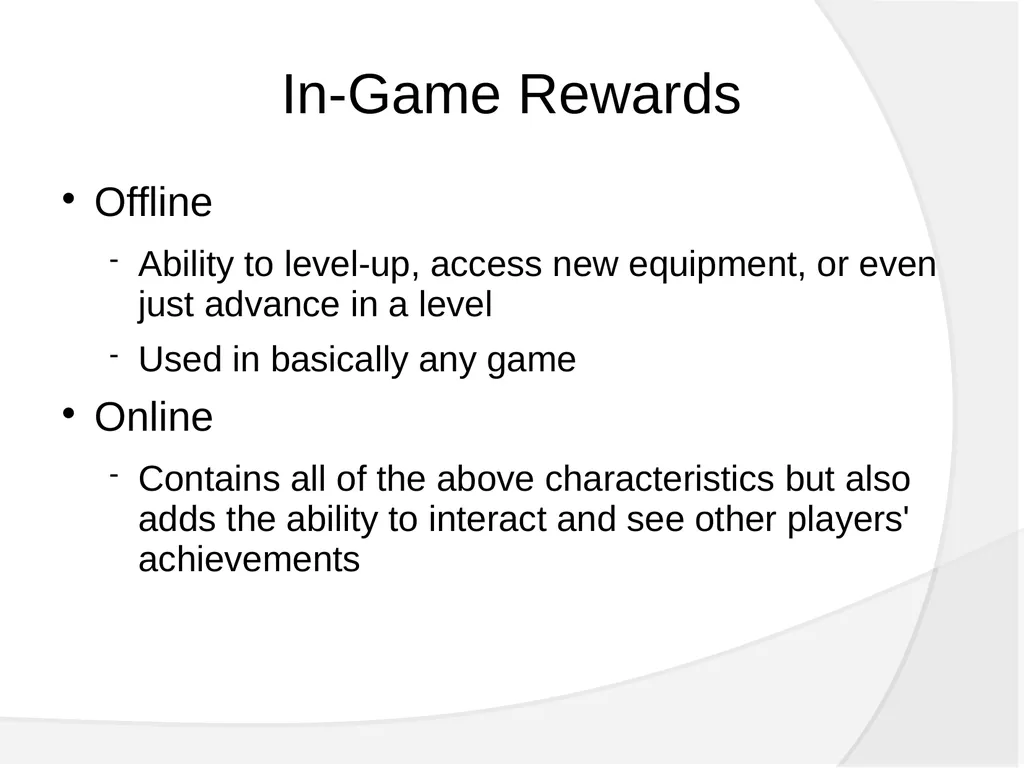 Achieving Gaming Goals What we will cover. - slide 32 of 36