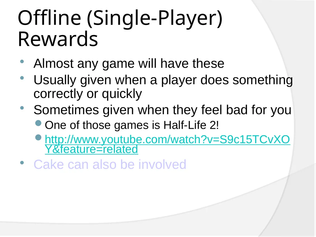 Achieving Gaming Goals What we will cover. - slide 33 of 36