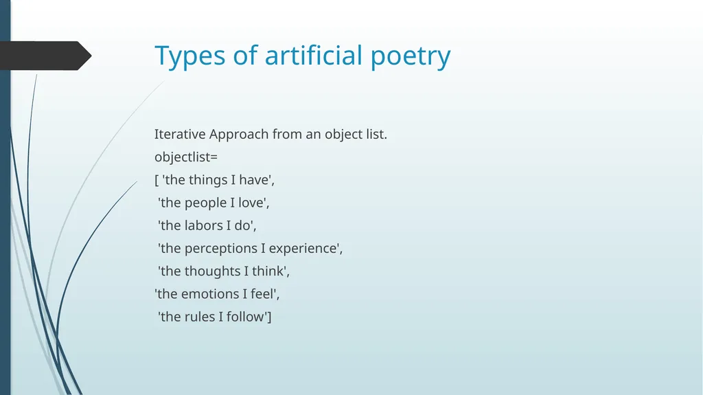Creativity and artificial creativity By, Biplab Ch - slide 13 of 45