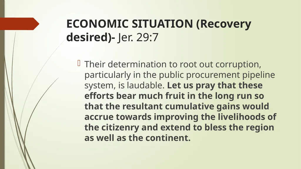 AFReG Prayer Connection Focus on Zambia Prayer - slide 24 of 27