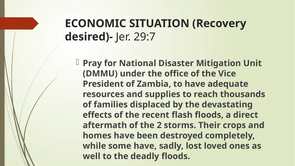 AFReG Prayer Connection Focus on Zambia Prayer - slide 25 of 27