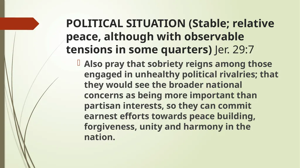 AFReG Prayer Connection Focus on Zambia Prayer - slide 20 of 27