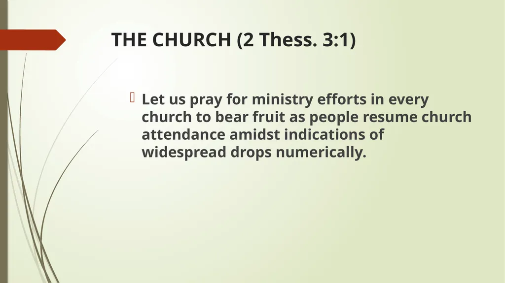 AFReG Prayer Connection Focus on Zambia Prayer - slide 9 of 27