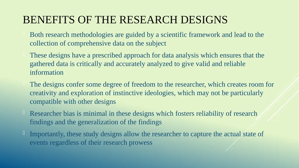Qualitative Research Designs Grounded Theory: - slide 4 of 7