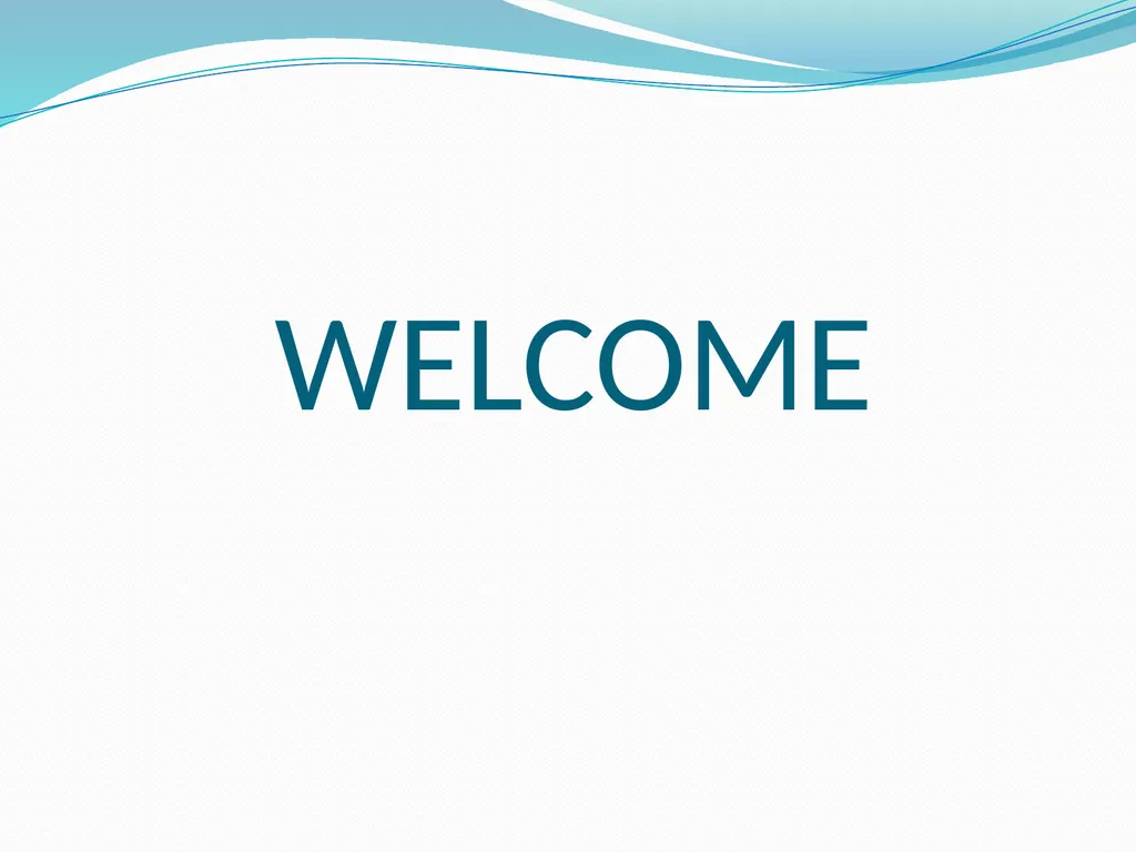 WELCOME Mst. Habiba Ummay Nazmun - slide 1 of 7