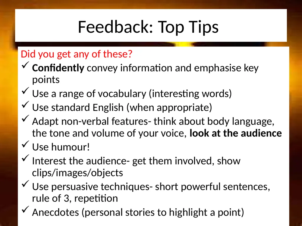 Speeches and Powerful Devices Communicating and - slide 4 of 28