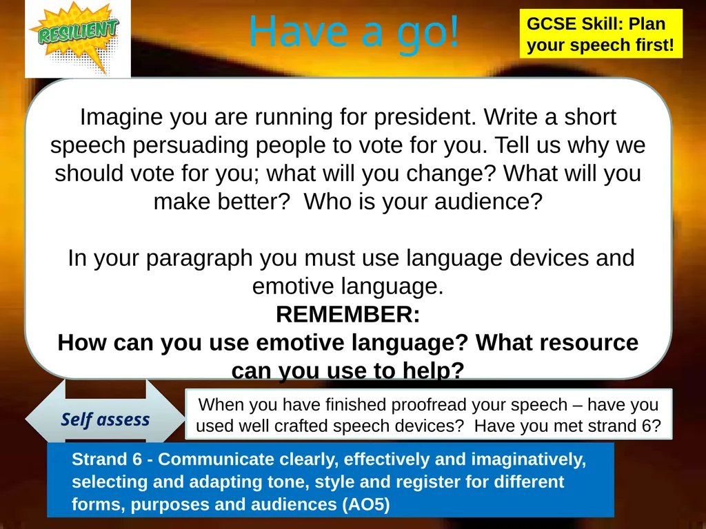 Speeches and Powerful Devices Communicating and - slide 27 of 28