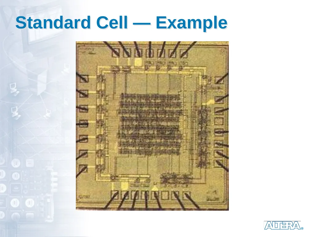 Dedicated logic circuits Technological solutions - slide 15 of 20