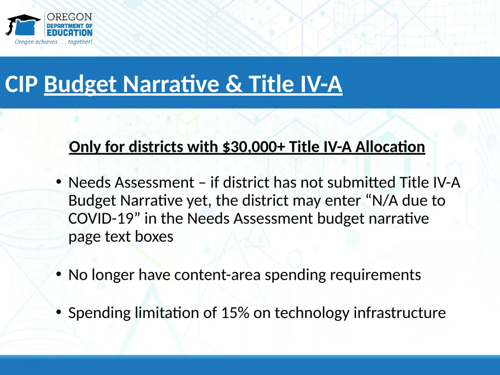 COVID-19 Update: Federal Programs Ensuring Care, - slide 17 of 38