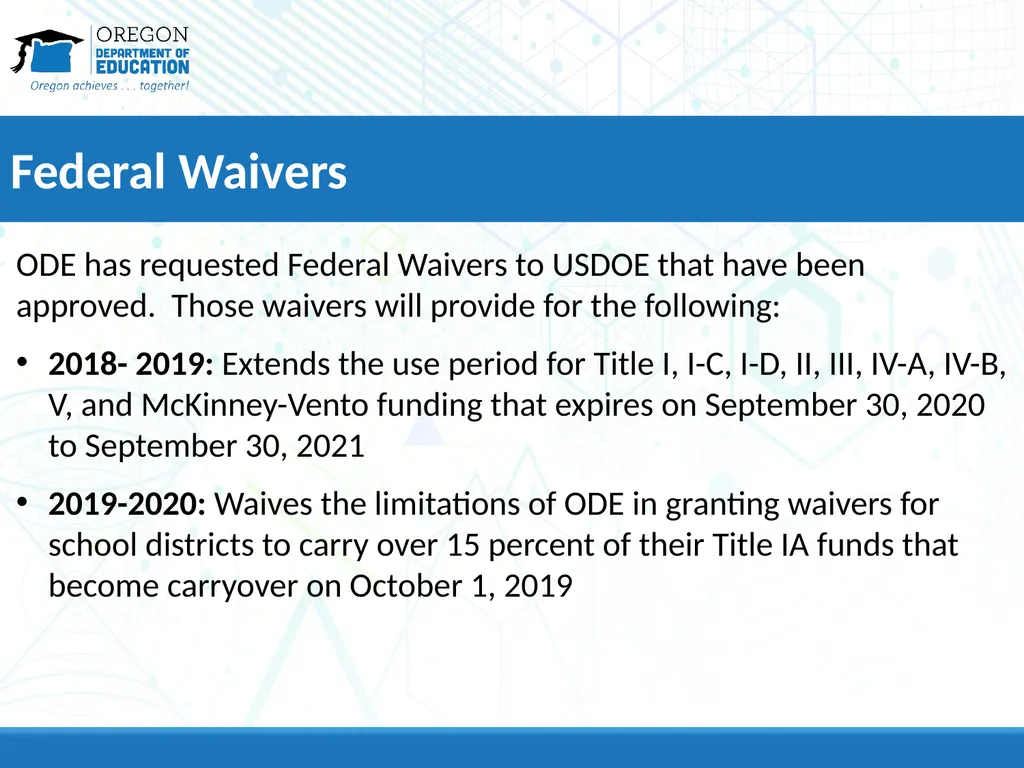 COVID-19 Update: Federal Programs Ensuring Care, - slide 10 of 38