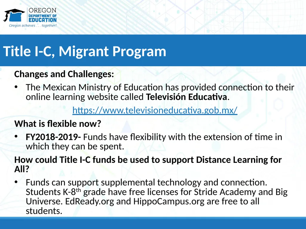 COVID-19 Update: Federal Programs Ensuring Care, - slide 20 of 38