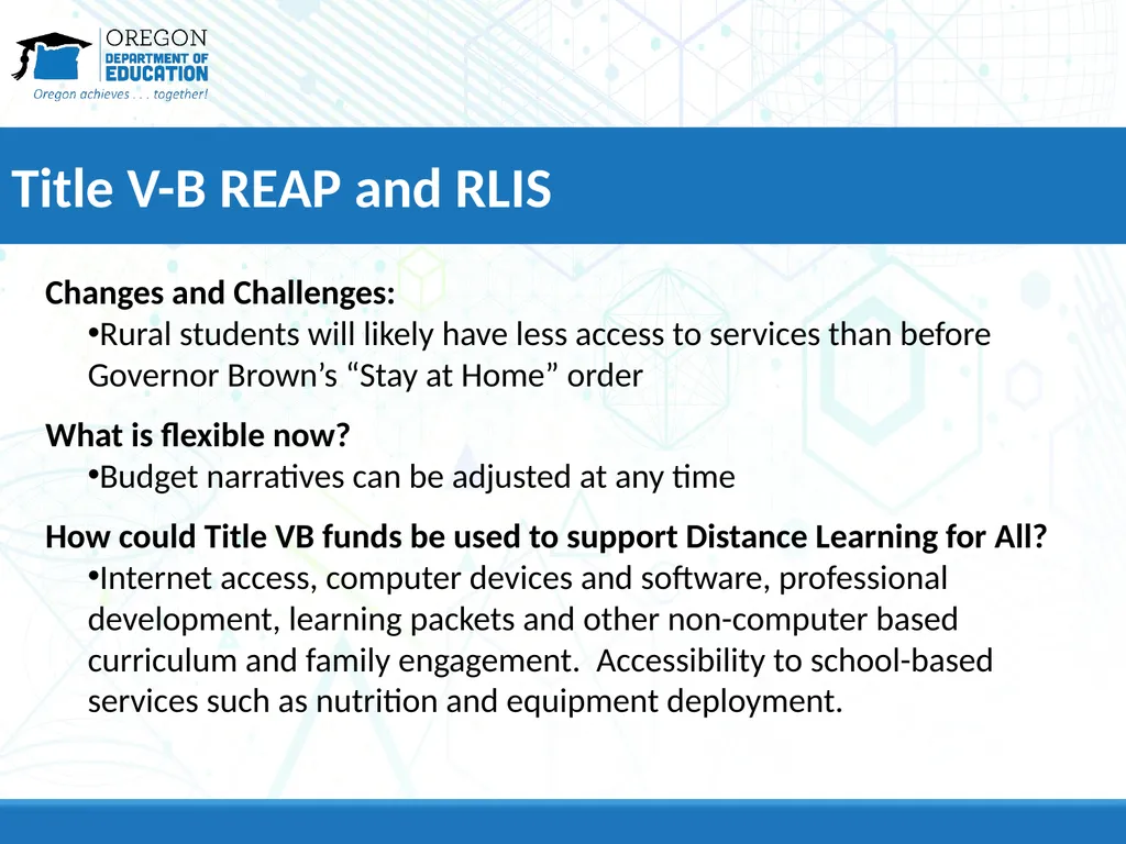 COVID-19 Update: Federal Programs Ensuring Care, - slide 26 of 38