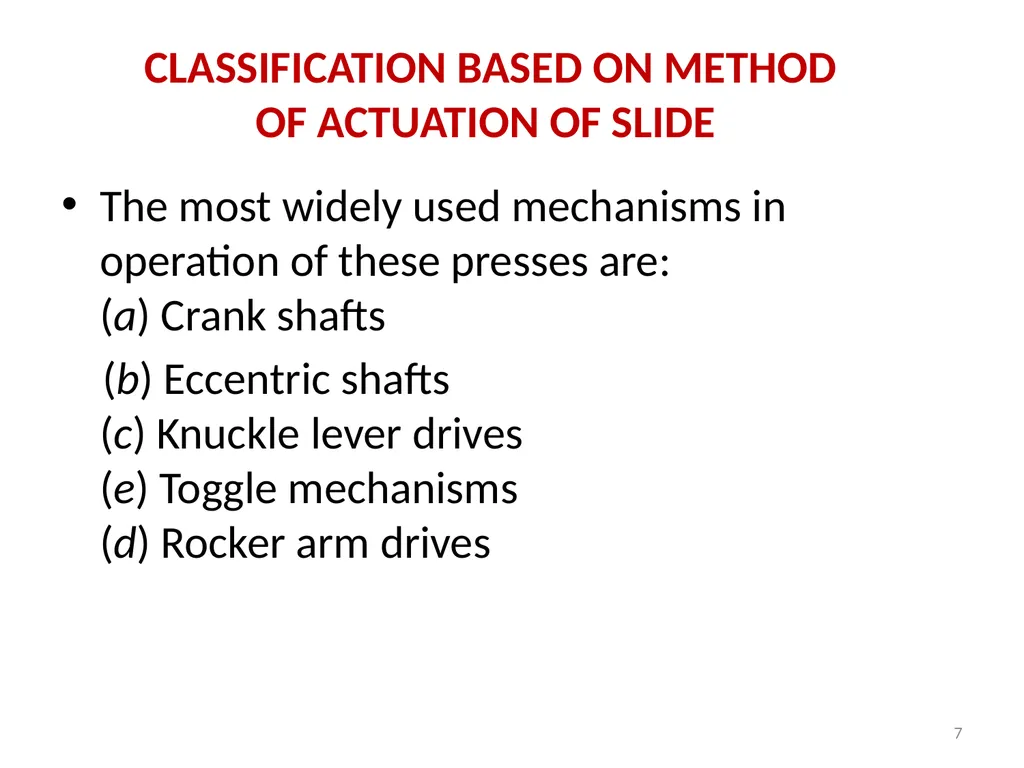 Introduction to Presses ‘Press Tools’ are special - slide 7 of 20