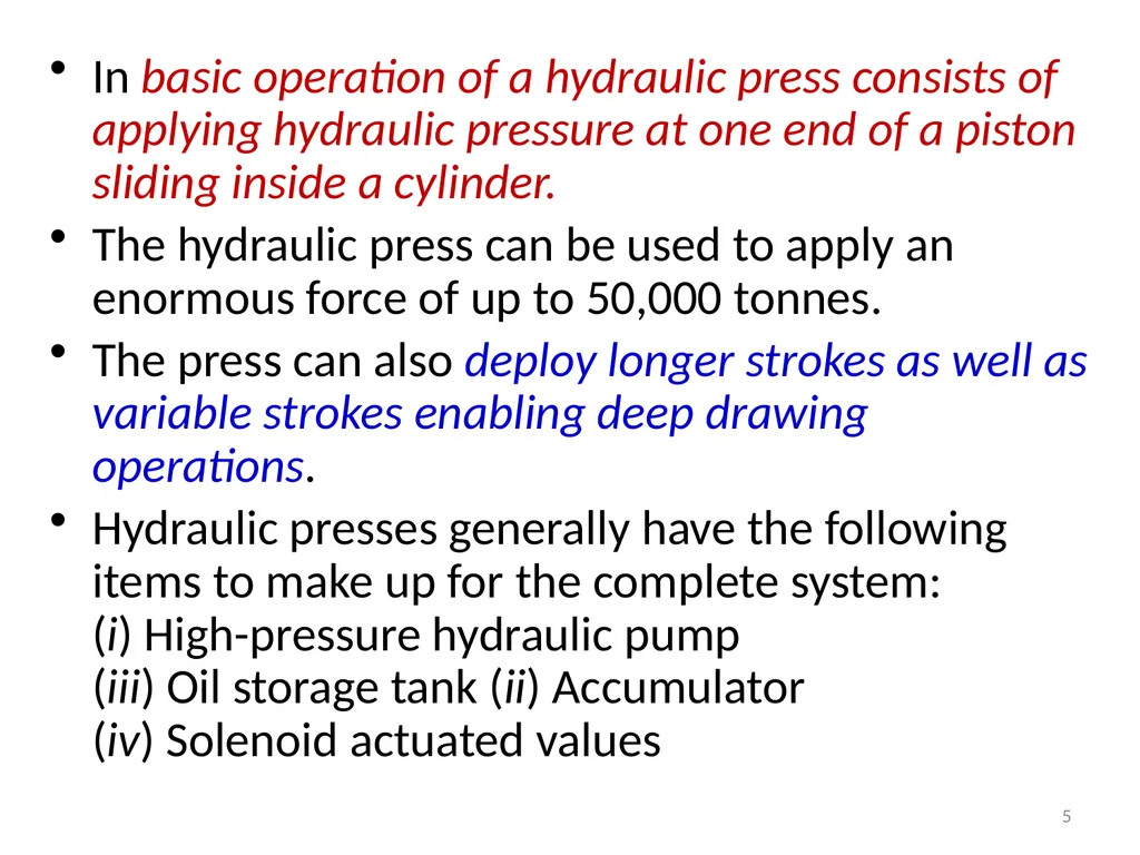 Introduction to Presses ‘Press Tools’ are special - slide 5 of 20