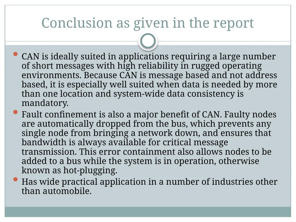 See the references Automotive Embedded System - slide 9 of 11