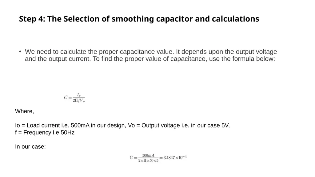 5V power supply using IC 7805. 7805 is a 5V - slide 19 of 20