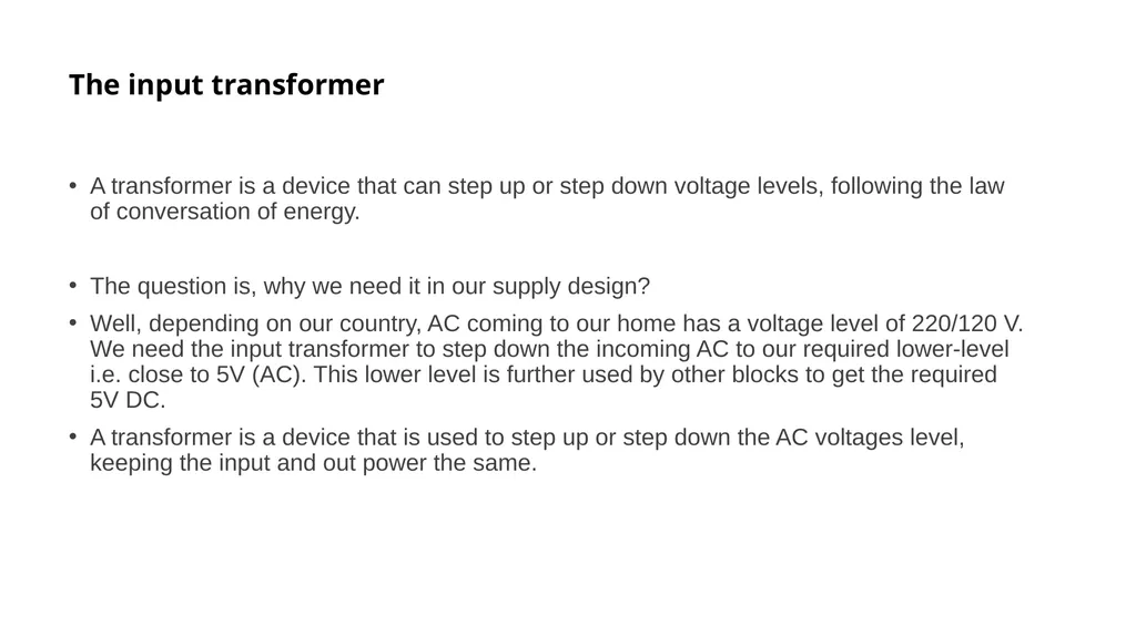 5V power supply using IC 7805. 7805 is a 5V - slide 5 of 20