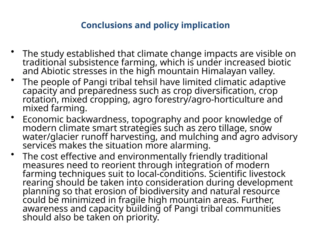 INTRODUCTION Climate change is now affecting every - slide 11 of 13